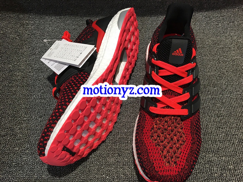 Real Boost Adidas Ultra Boost 2.0 Red Solar